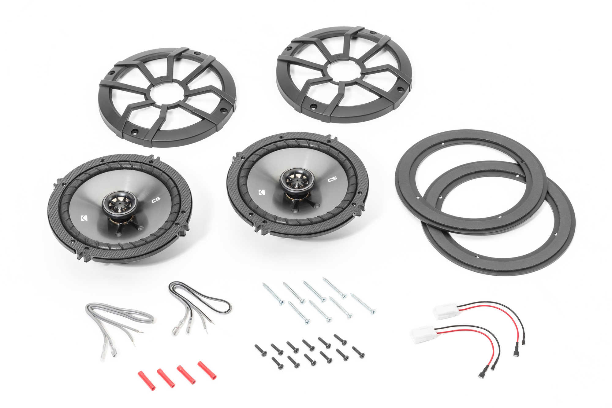 Kicker 6.5" Deluxe Sound Bar Speaker Kit with 5.25" Deluxe Dash Speaker